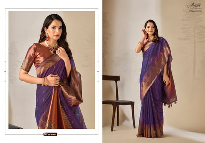Vithisha Cotton Aura Sarees