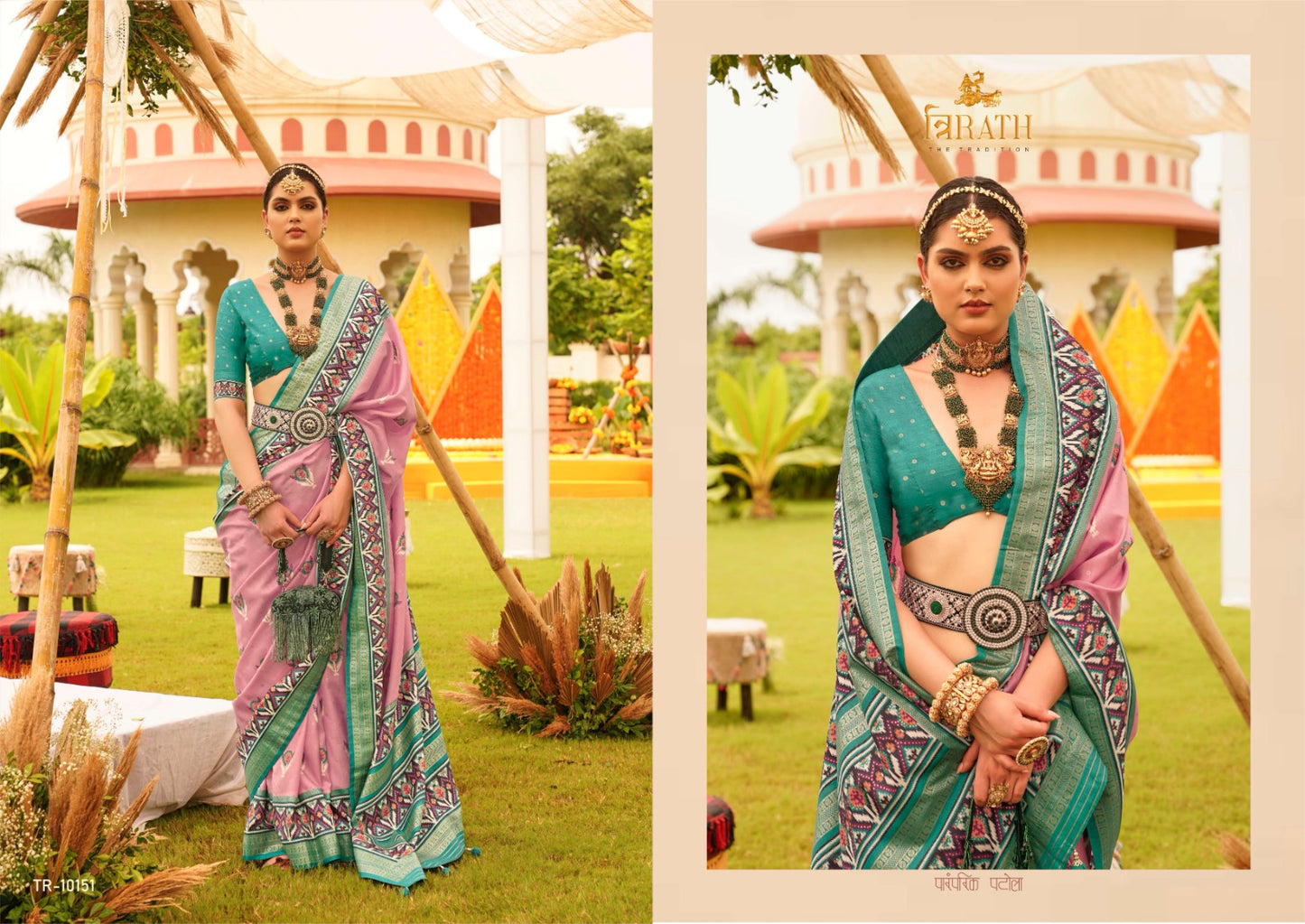 Vivaah Patola Trirath Sarees