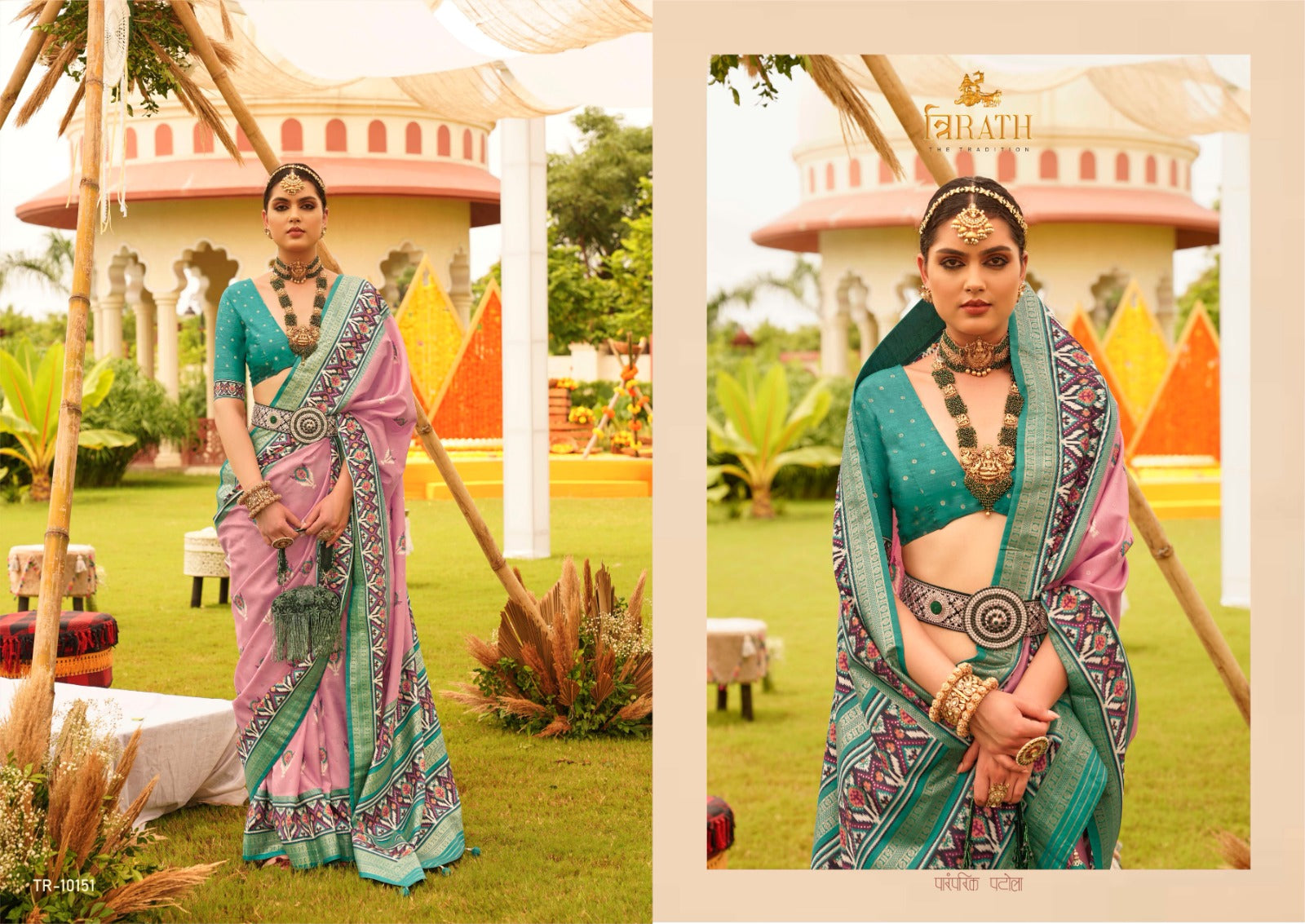 Vivaah Patola Trirath Sarees