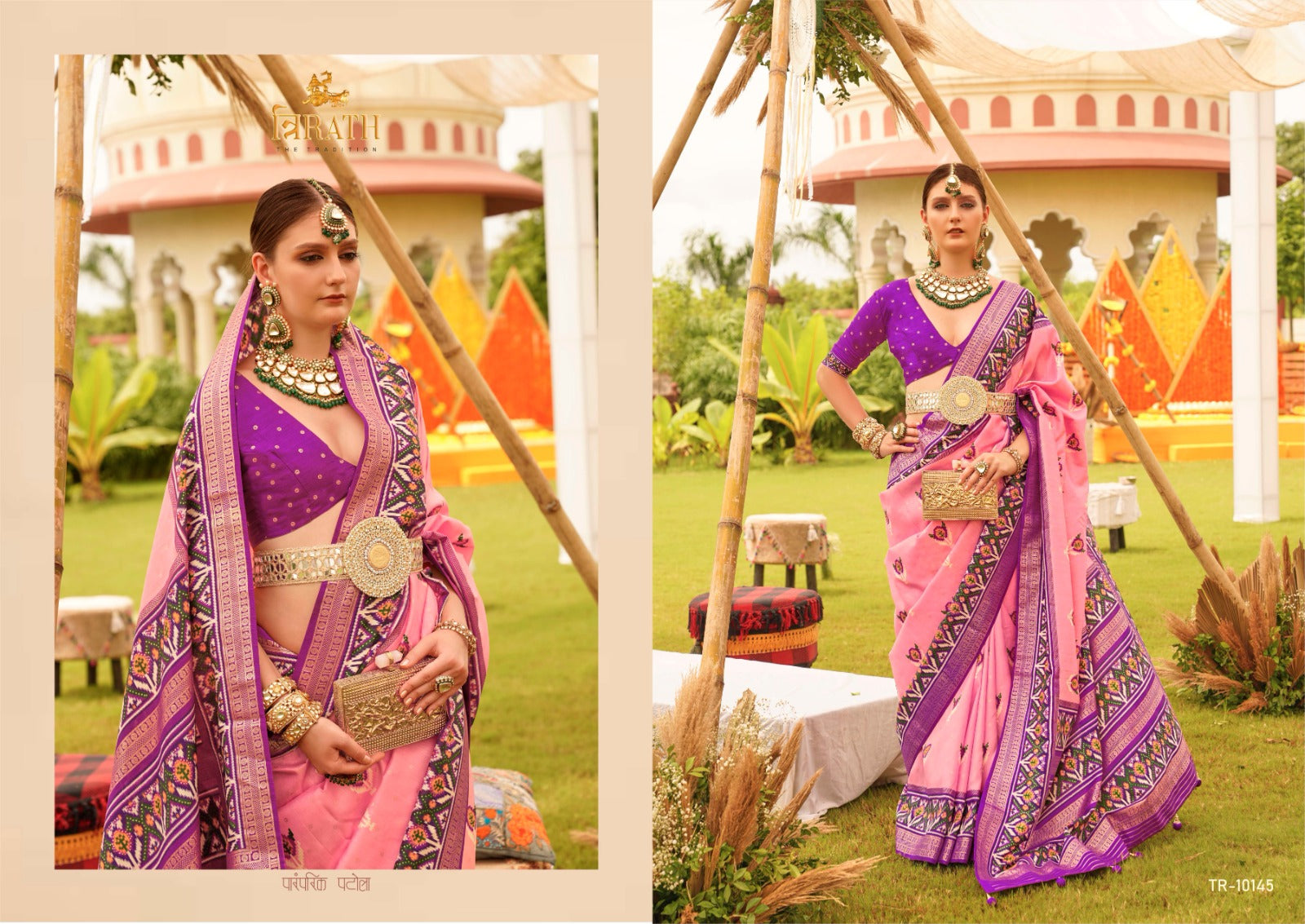 Vivaah Patola Trirath Sarees