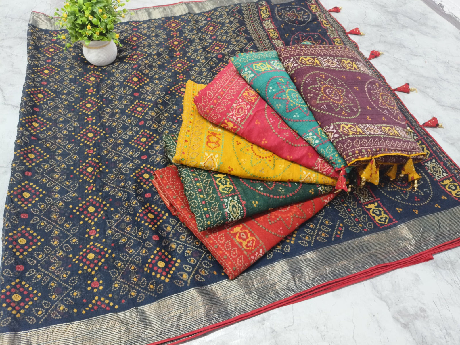 Vivah-136 Kalpveli Chiffon Sarees