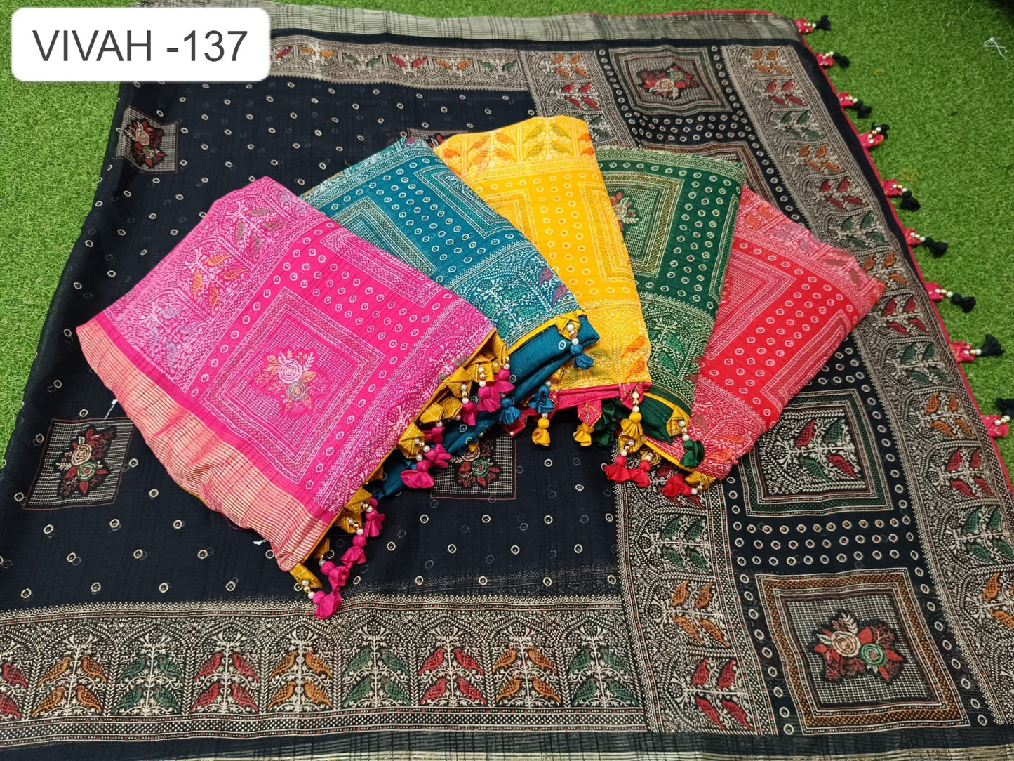 Vivah 137 Kalpveli Chiffon Sarees