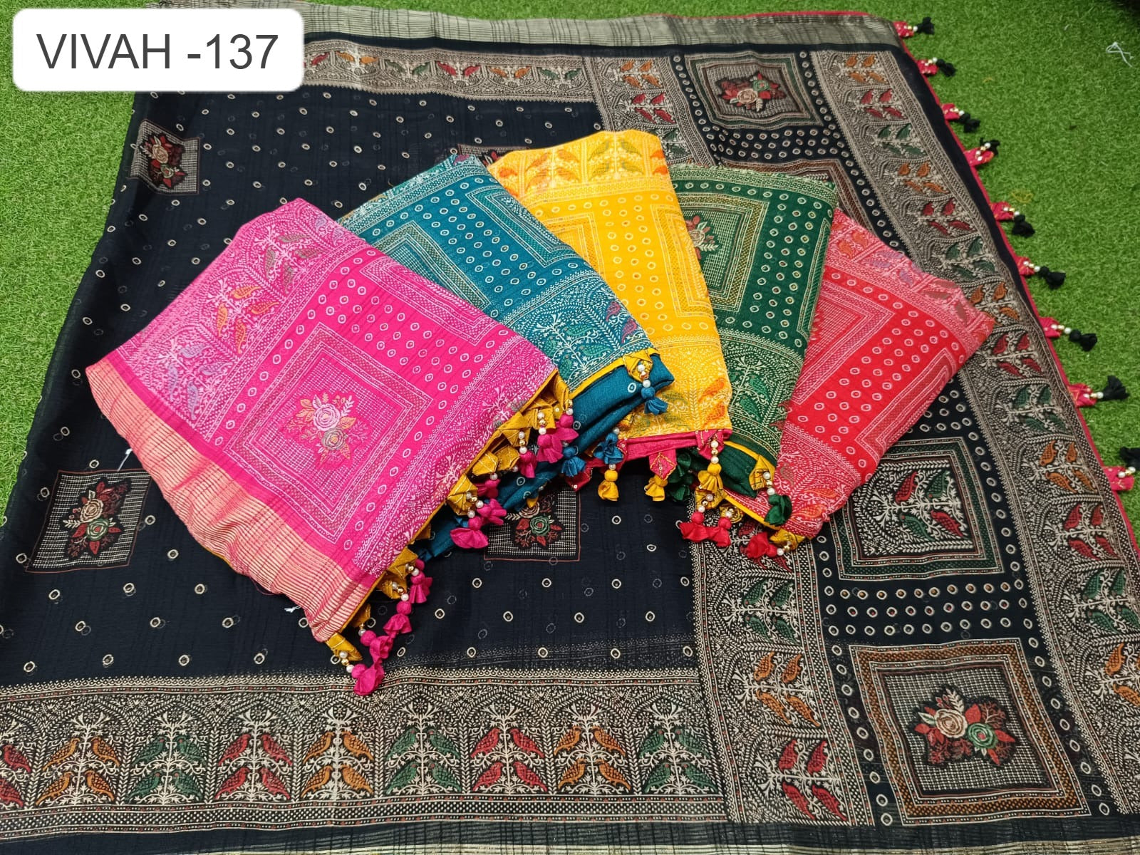 Vivah 137 Kalpveli Chiffon Sarees