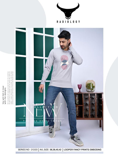 Vno Clp 212/23 Radiology Cotton Mens Tshirts