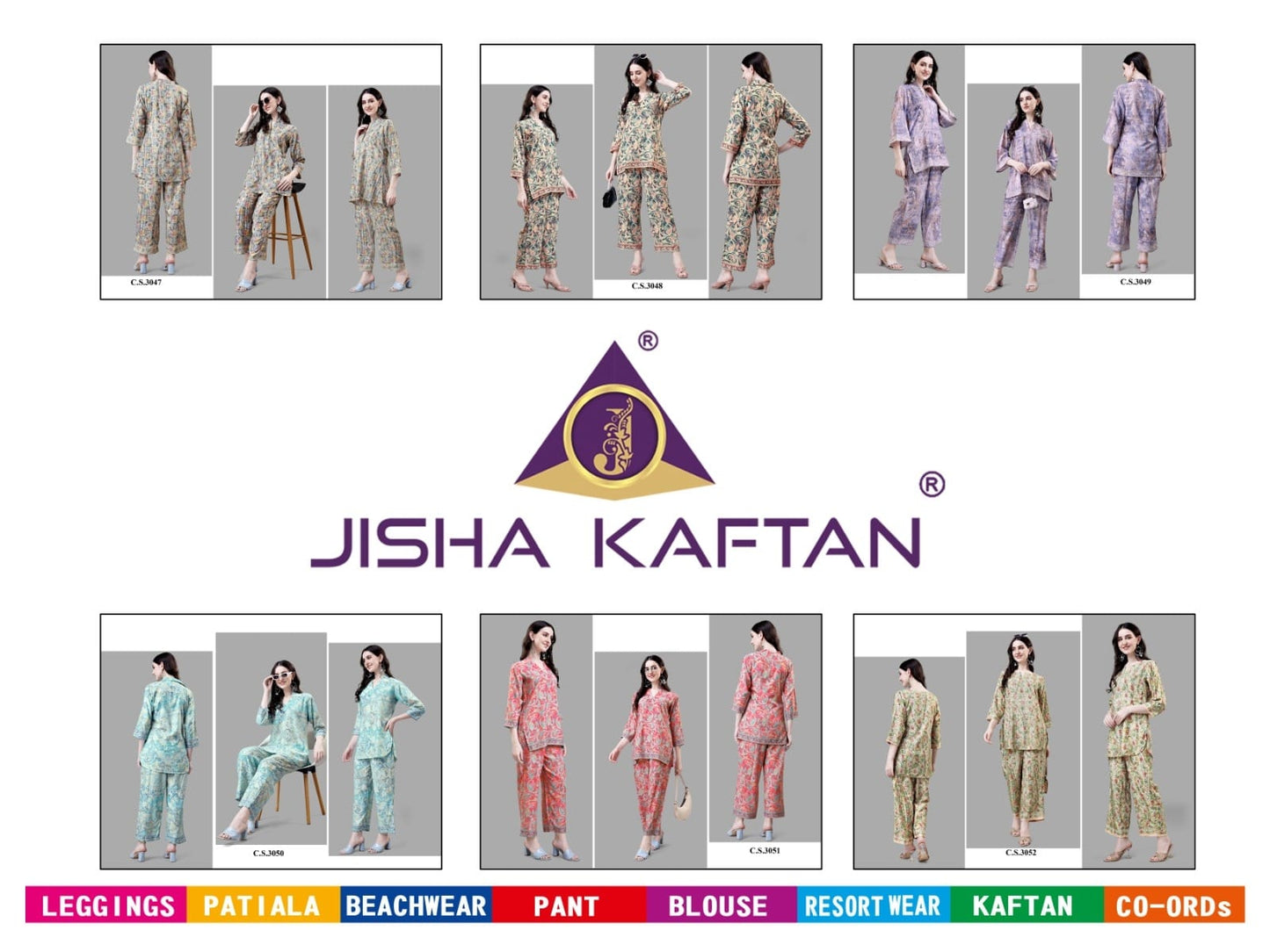 Vol 1-2311 Jelite Rayon Co Ord Set