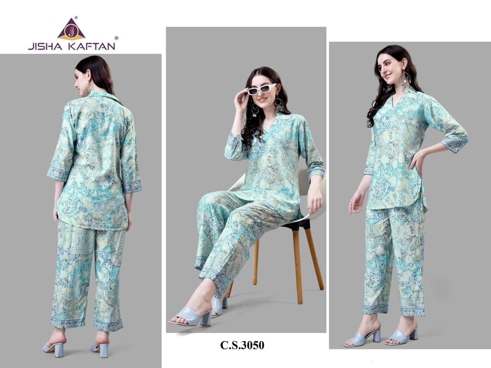 Vol 1-2311 Jelite Rayon Co Ord Set