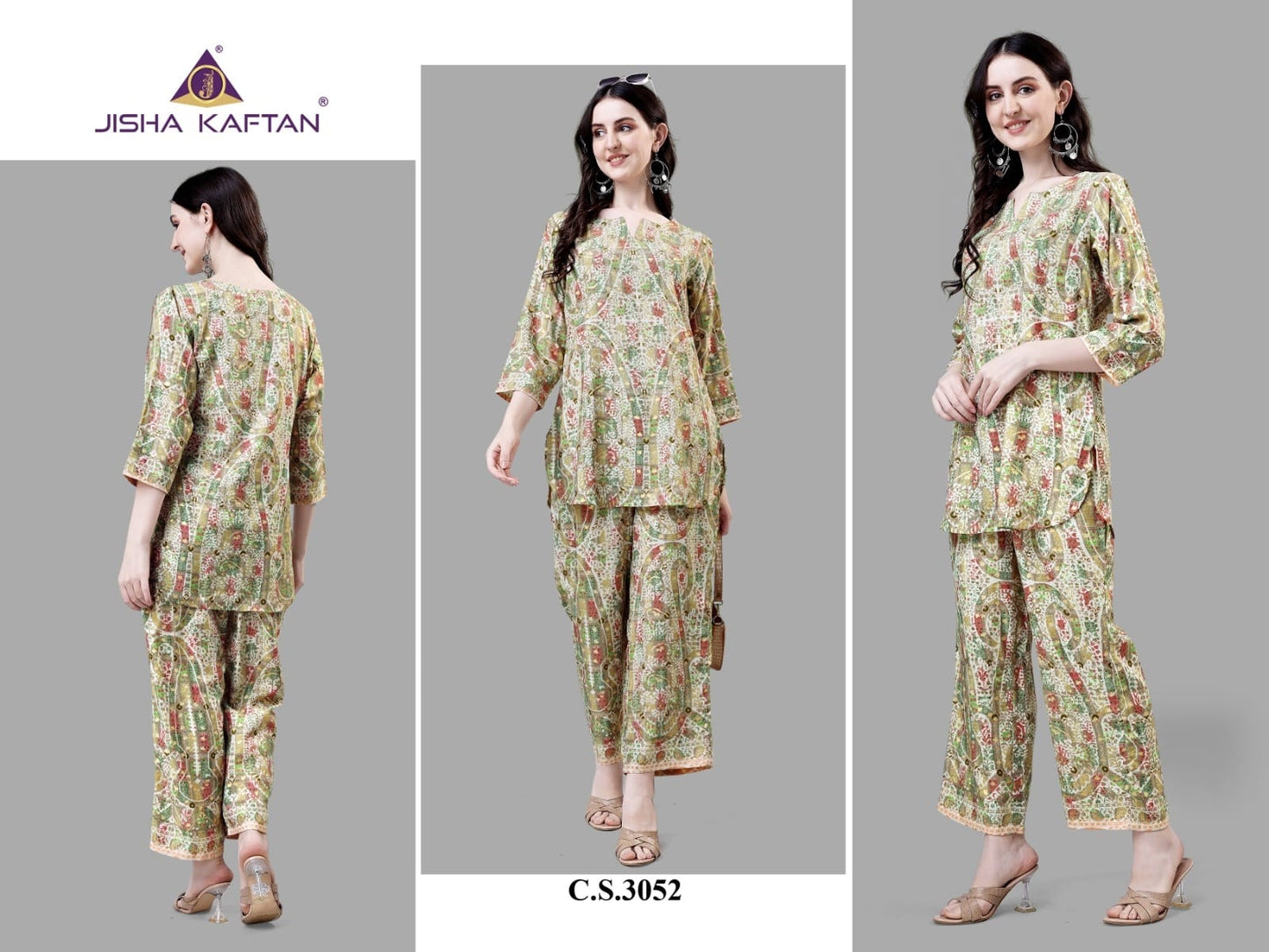 Vol 1-2311 Jelite Rayon Co Ord Set