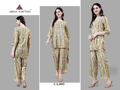 Vol 1-2311 Jelite Rayon Co Ord Set