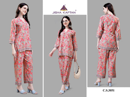 Vol 1-2311 Jelite Rayon Co Ord Set