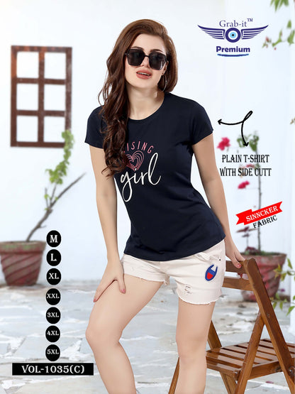 Vol 1035 C Grab It Sinker Women Tshirt