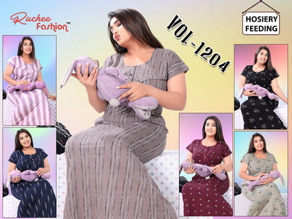 Vol 1204 Ruchee Fashion Feeding Night Gown