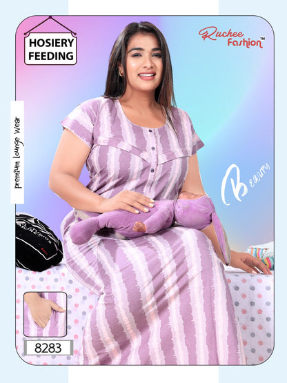 Vol 1204 Ruchee Fashion Feeding Night Gown
