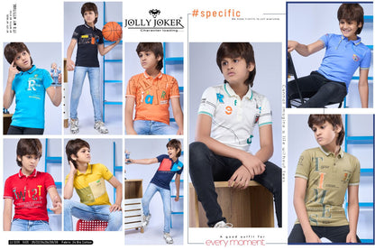 Vol 1235 Jolly Joker Cotton Boys Tshirt