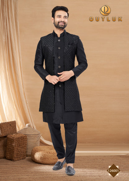 Vol 126 Outluk Silk Mens Kurta Pajama