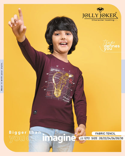 Vol 1272 Jolly Joker Lycra Boys Tshirt