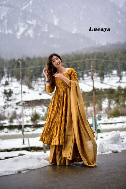 Vol 15 Lucaya Muslin Readymade Plazzo Style Suits