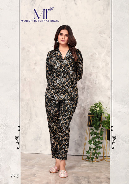 Vol 1 Moksh International Rayon Co Ord Set