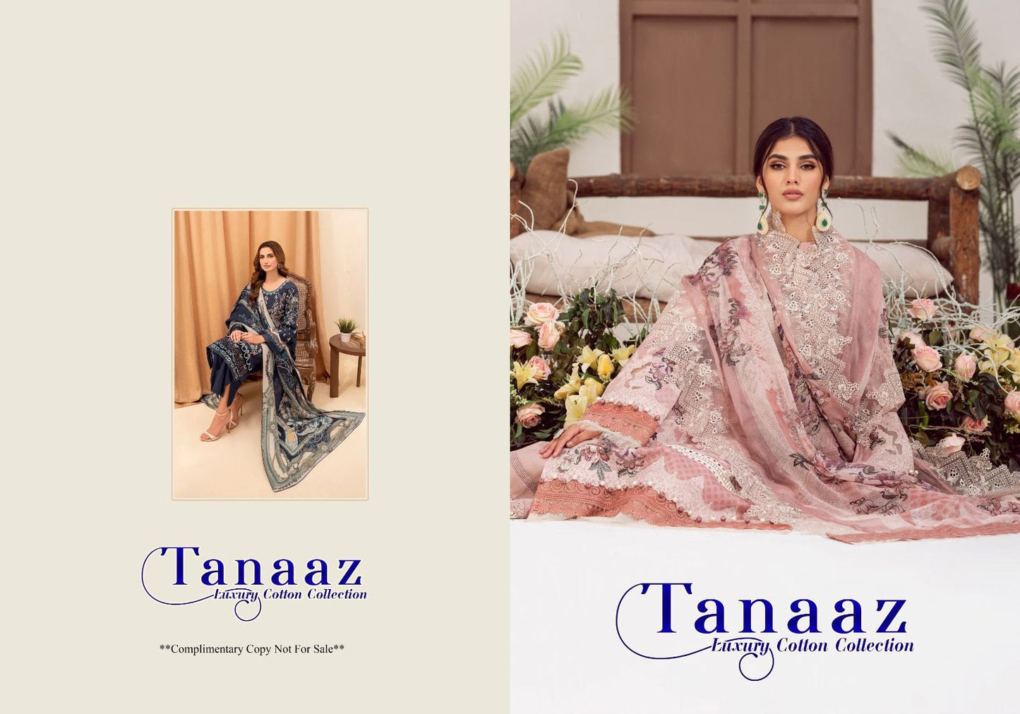 Vol 1 Tanaz Karachi Salwar Suits