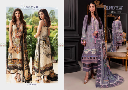 Vol 1 Tasavvur Cotton Karachi Salwar Suits