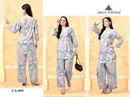 Vol 2-1312 Jelite Rayon Co Ord Set