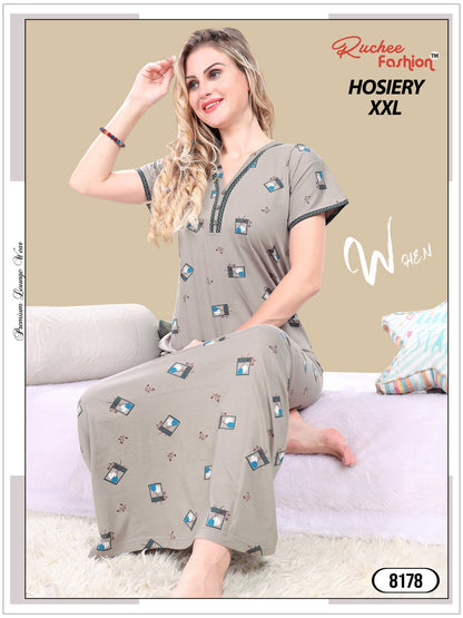 Vol 2001 Ruchee Fashion Sincker Night Gowns