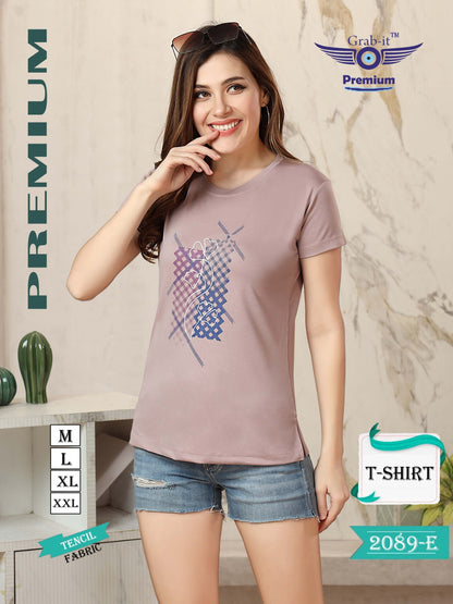 Vol 2089 E Grab It Tencil Women Tshirt