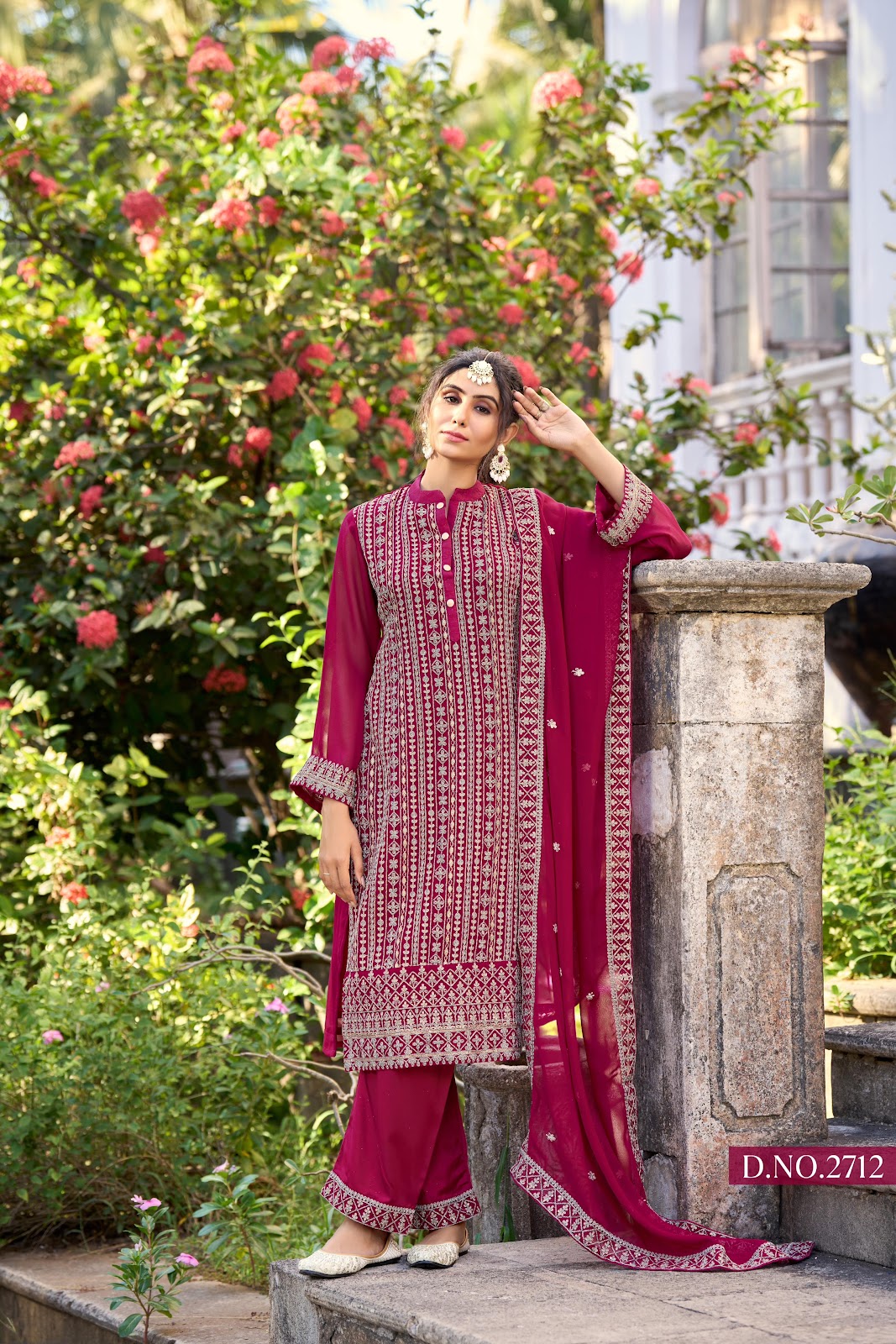 Vol 27 Twisha Silk Plazzo Style Suits