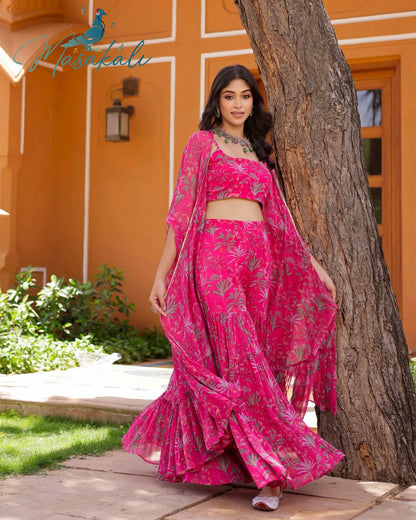 Vol 2 Masakali Georgette Western Pair