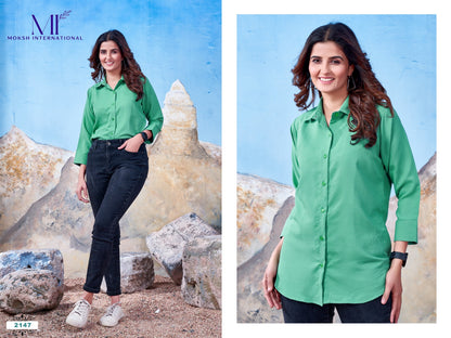 Vol 2 Moksh International Cotton Women Shirts