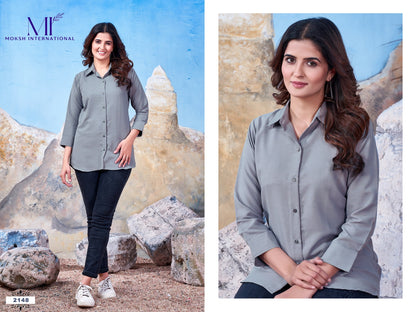 Vol 2 Moksh International Cotton Women Shirts