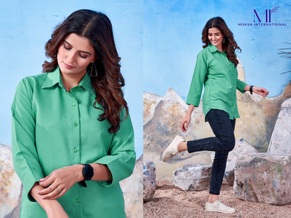Vol 2 Moksh International Cotton Women Shirts