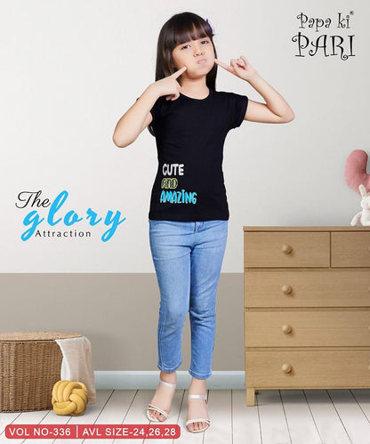 Vol 336 Papa Ki Pari Cotton Girls Top