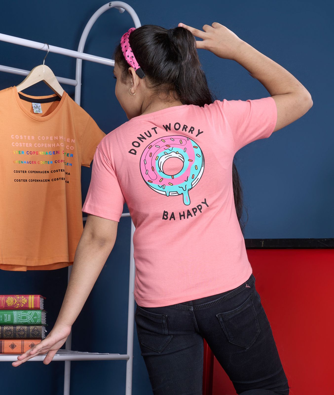 Vol 341 Papa Ki Pari Cotton Girls Tshirt