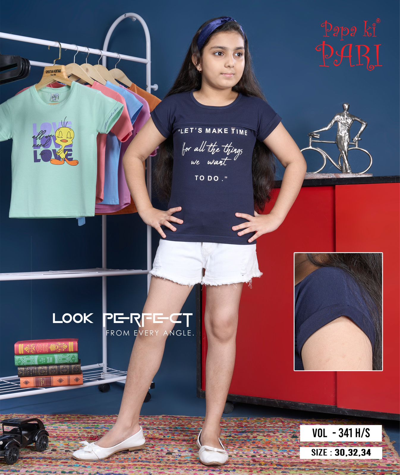 Vol 248 Kids Papa Ki Pari Size Set Tops