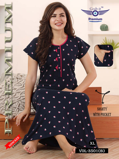 Vol 3501 B Grab It Sincker Night Gowns