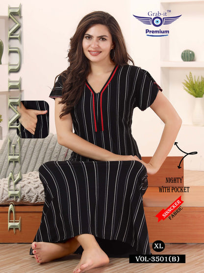 Vol 3501 B Grab It Sincker Night Gowns