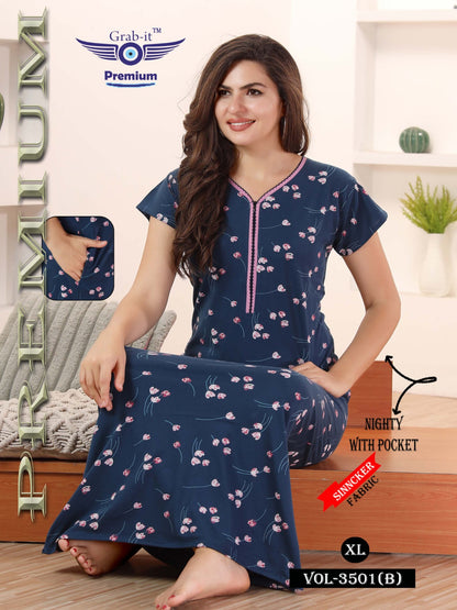 Vol 3501 B Grab It Sincker Night Gowns