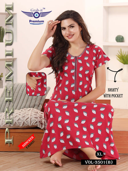 Vol 3501 B Grab It Sincker Night Gowns