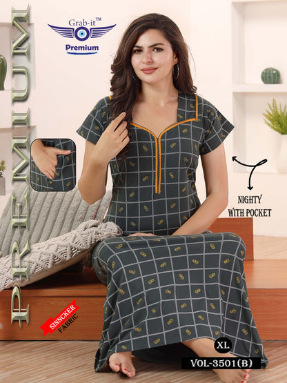 Vol 3501 B Grab It Sincker Night Gowns