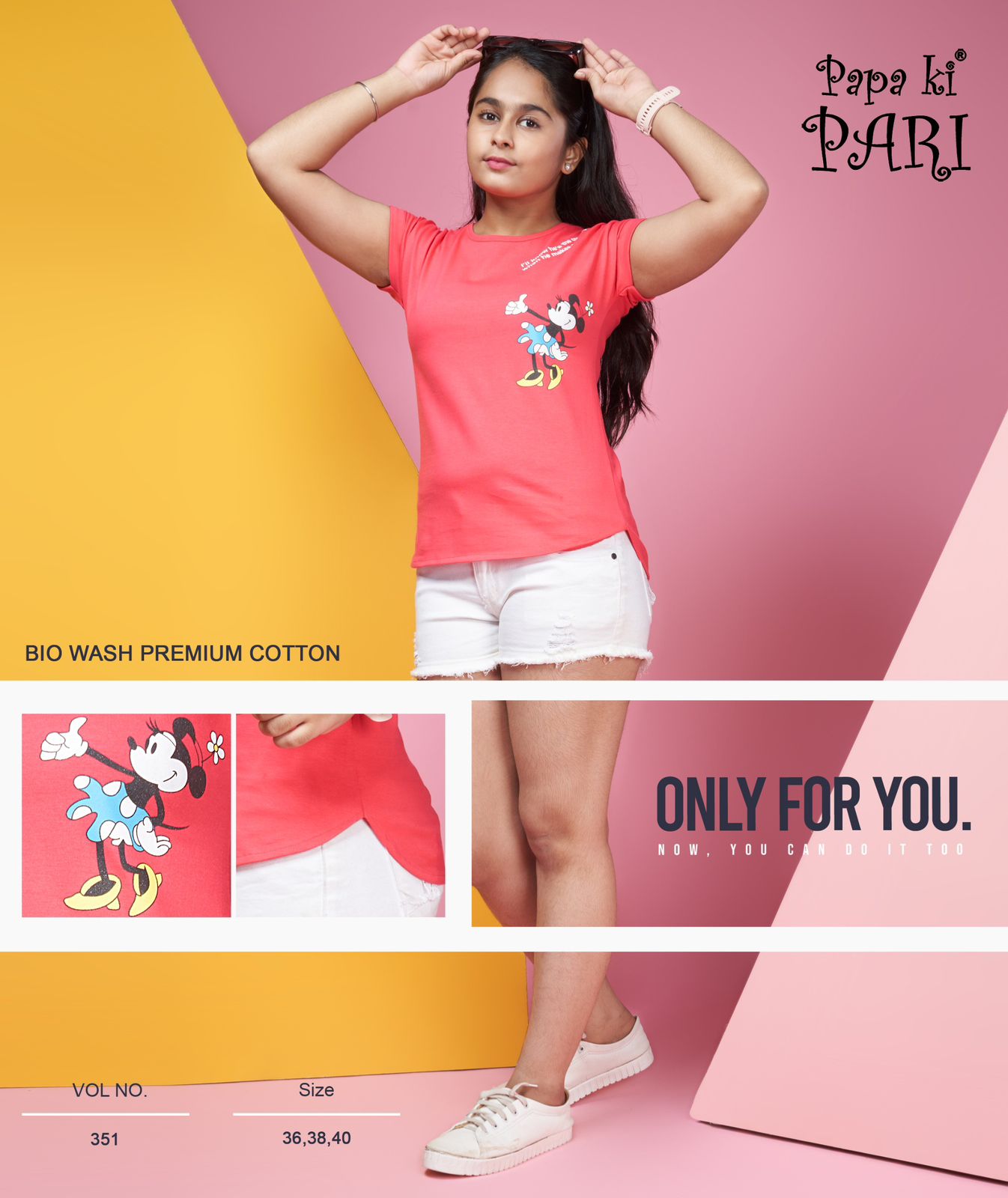 Vol 351 Papa Ki Pari Girls Top