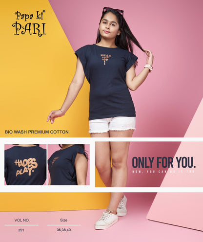 Vol 351 Papa Ki Pari Girls Top
