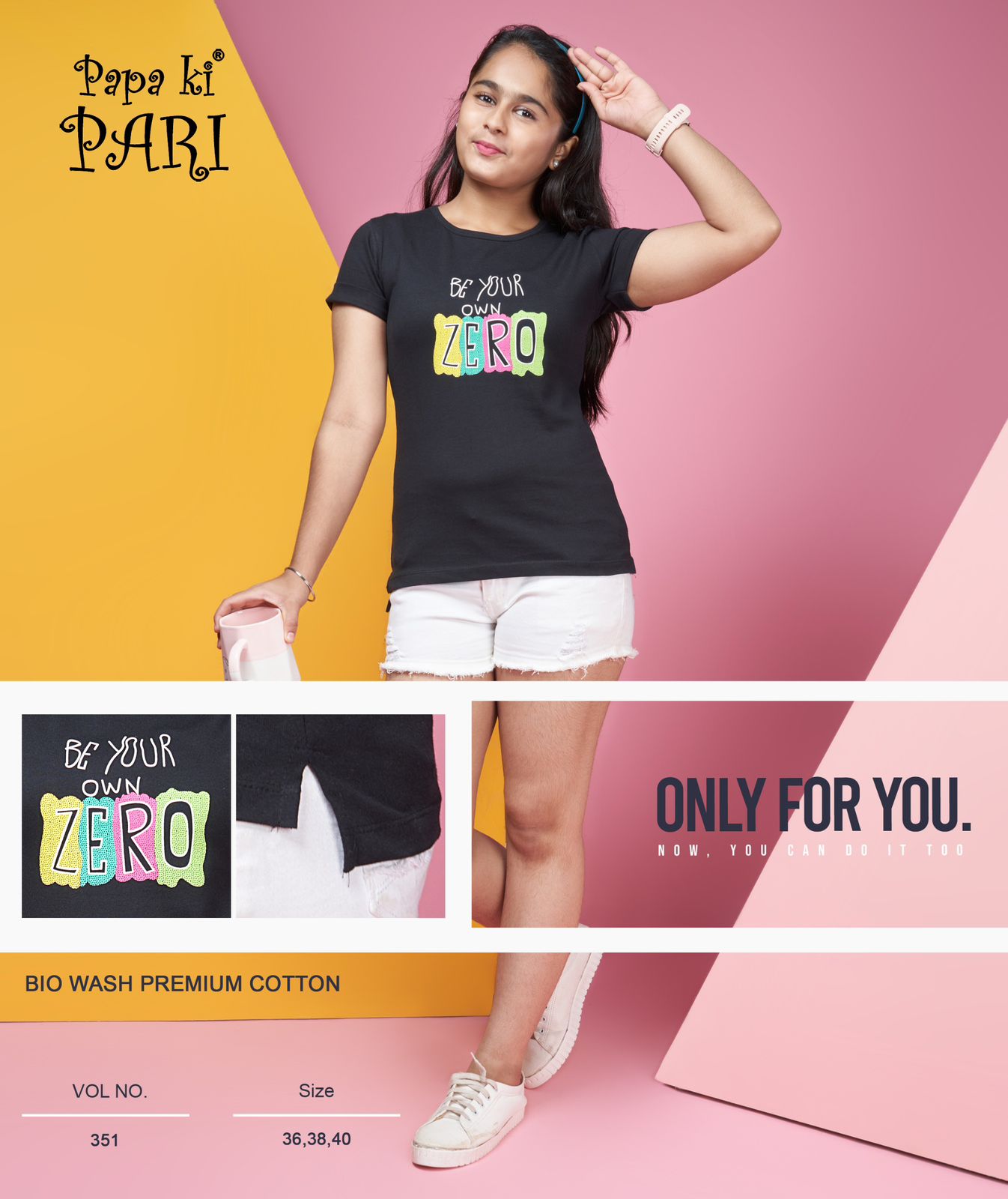 Vol 351 Papa Ki Pari Girls Top