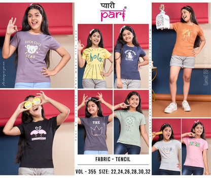 Vol 355 Pyari Pari Girls Tshirt