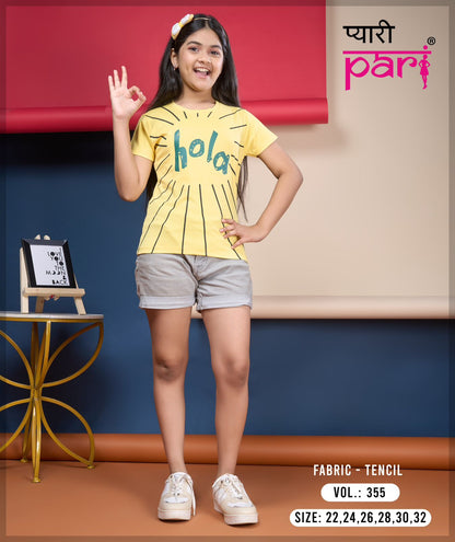 Vol 355 Pyari Pari Girls Tshirt