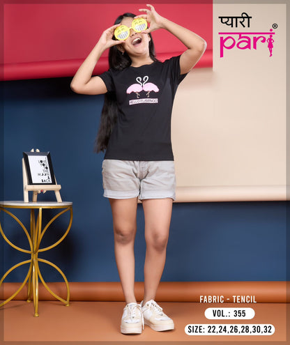Vol 355 Pyari Pari Girls Tshirt