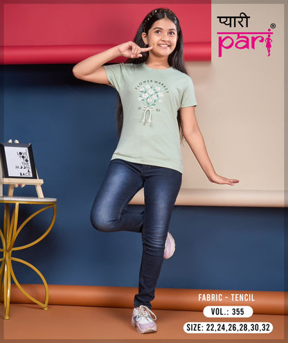 Vol 355 Pyari Pari Girls Tshirt