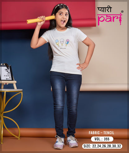 Vol 355 Pyari Pari Girls Tshirt