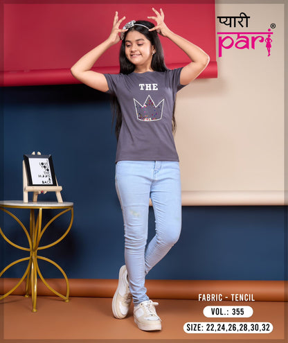 Vol 355 Pyari Pari Girls Tshirt