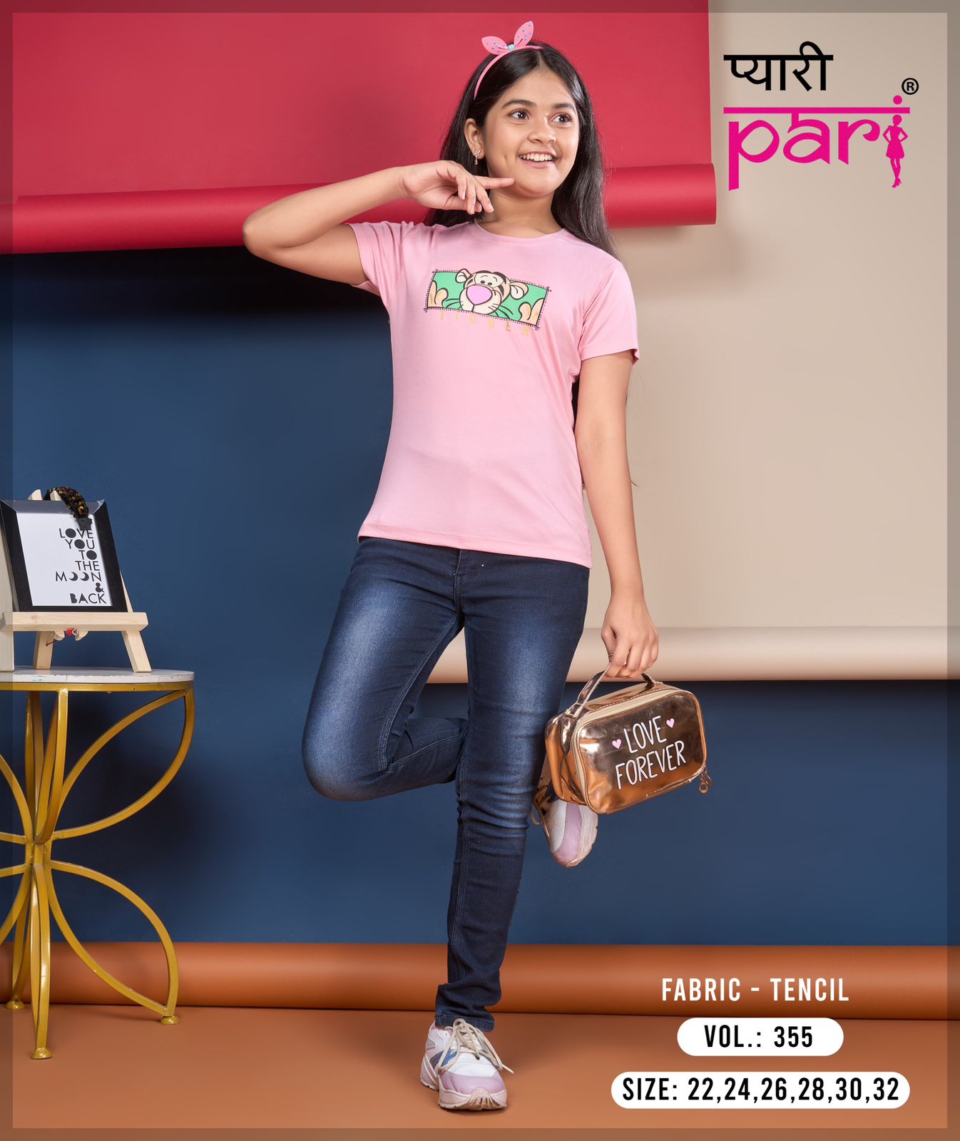 Vol 355 Pyari Pari Girls Tshirt