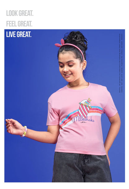 Vol 357 Papa Ki Pari Lycra Tencil Girls Top